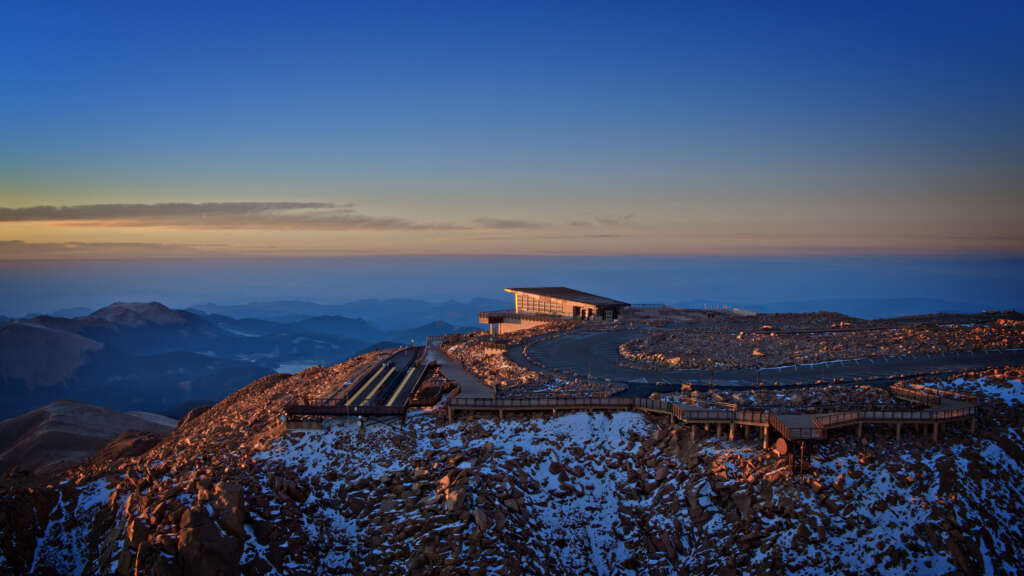 GWWO Architects design breathtaking visitor center for Pikes Peak Summit in Colorado Springs