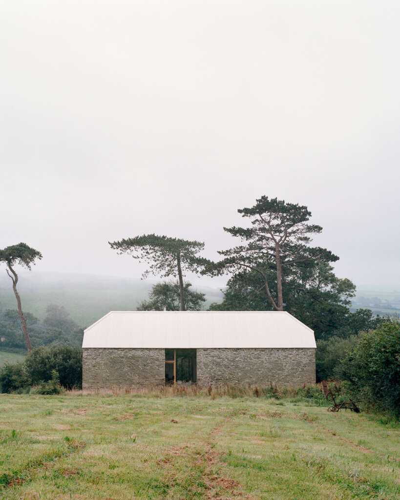 Architectural practice TYPE reclaims dilapidated stone barn in Devon