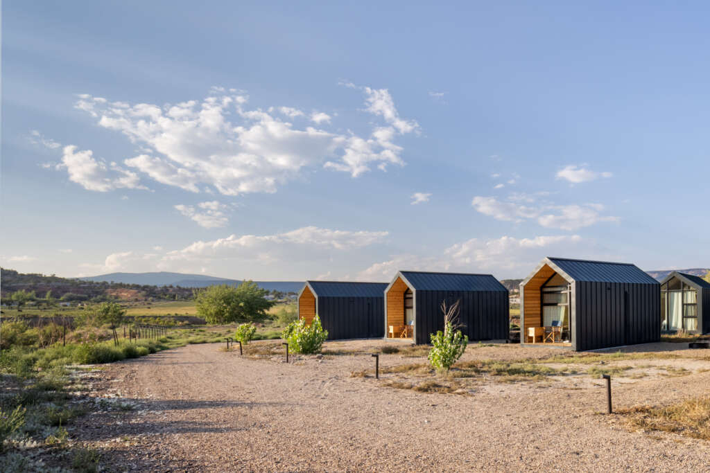 ANACPA Architecture designs Ofland, a destination hotel and campsite near Escalante, Utah
