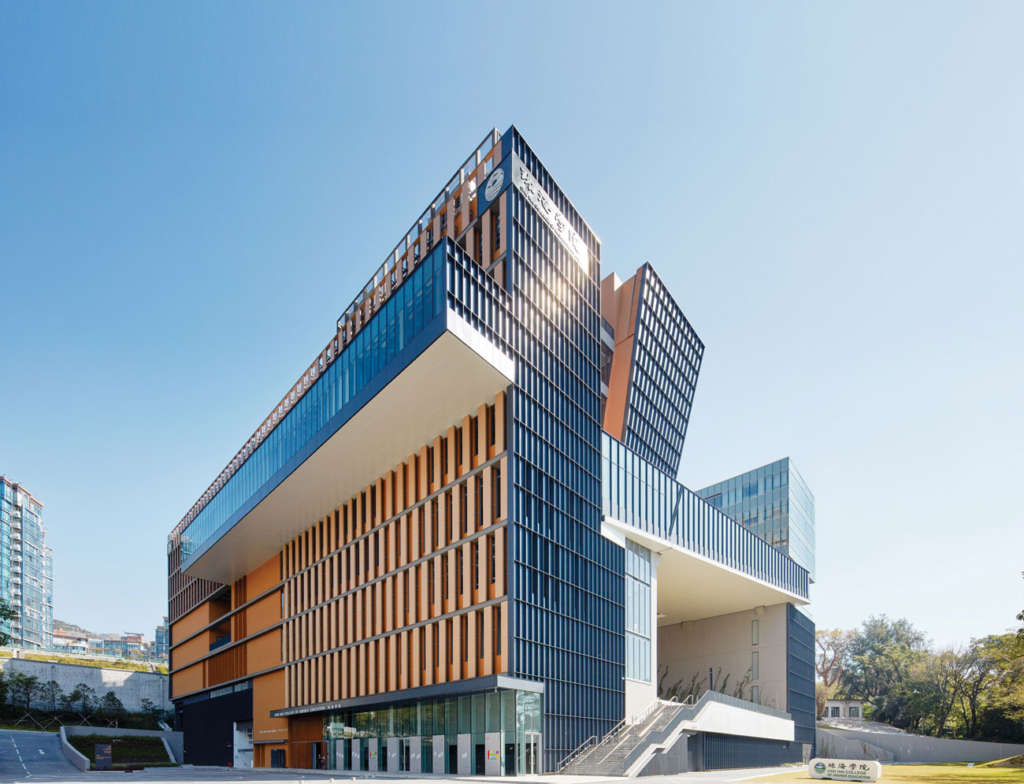 Chu Hai College in Hong Kong is built on former military barracks