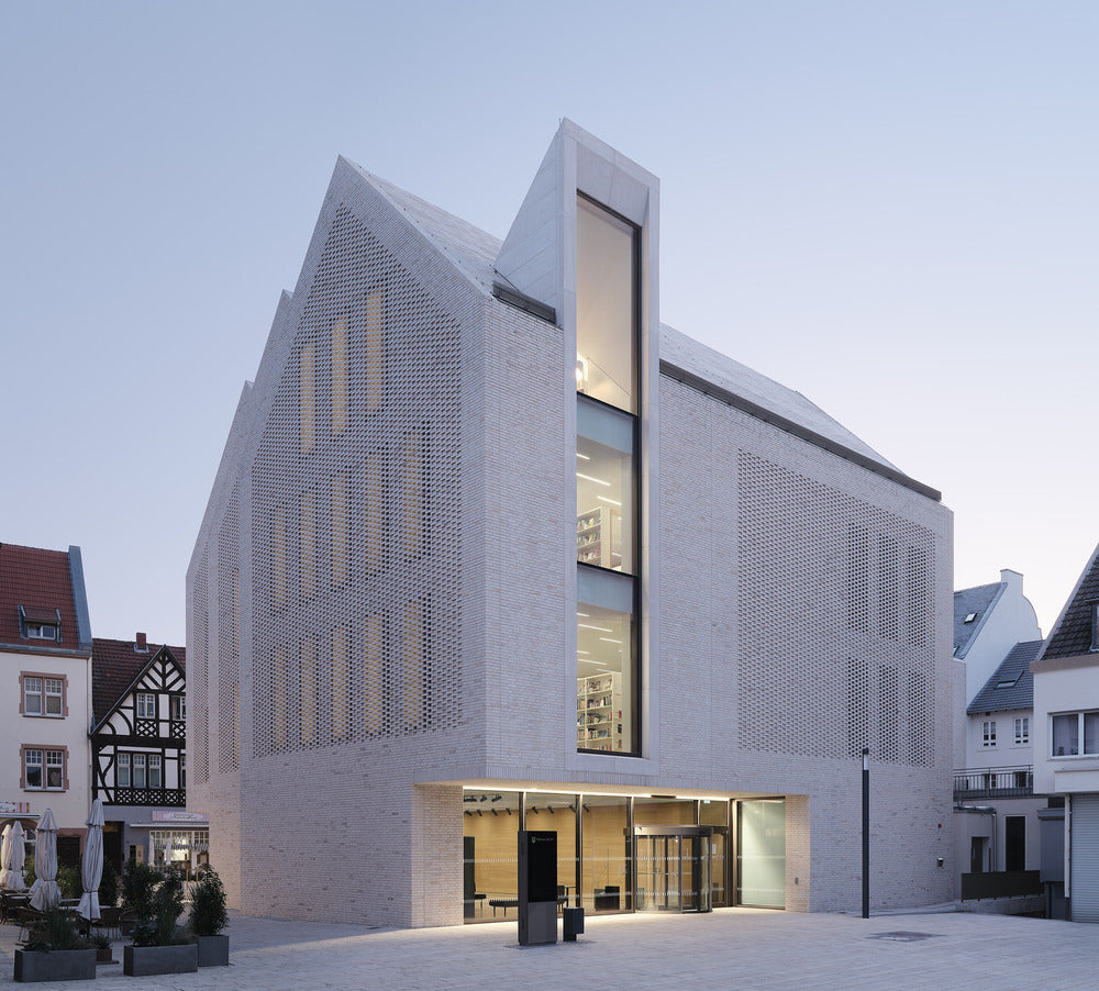 JSWD design extension to City Hall and Library in Brühl, Germany