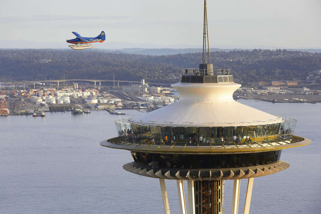 The Century Project enhances the Seattle Space Needle