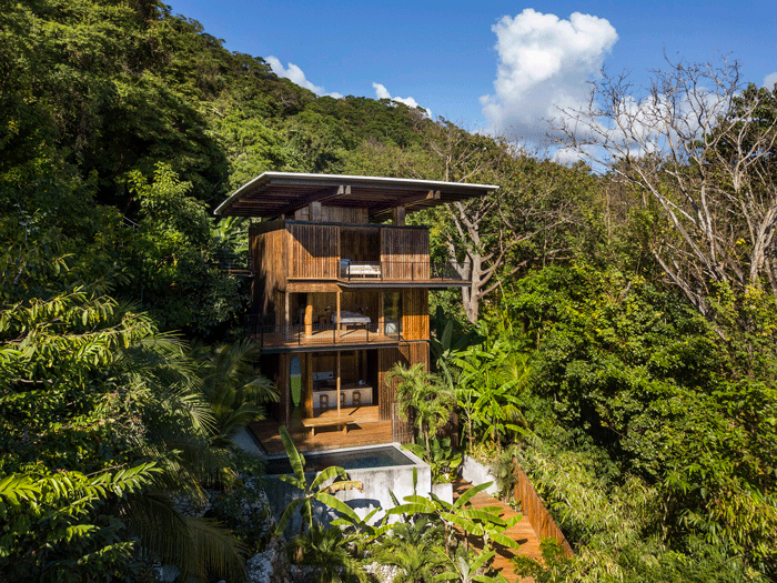 Olson Kundig Design Treehouse for Surfers in Costa Rica