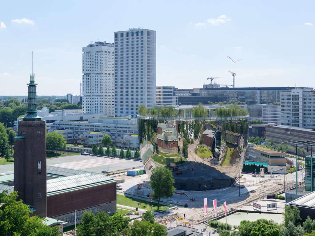 MVRDV’s Depot Boijmans Van Beuningen, the World’s First Publicly Accessible Art Depot, Tops Out in Rotterdam