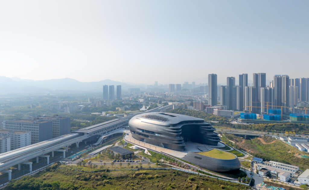 Shenzhen Science &amp; Technology Museum by Zaha Hadid Architects now open