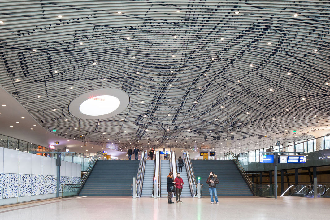 Delft City Hall and Train Station by Mecanoo Opens