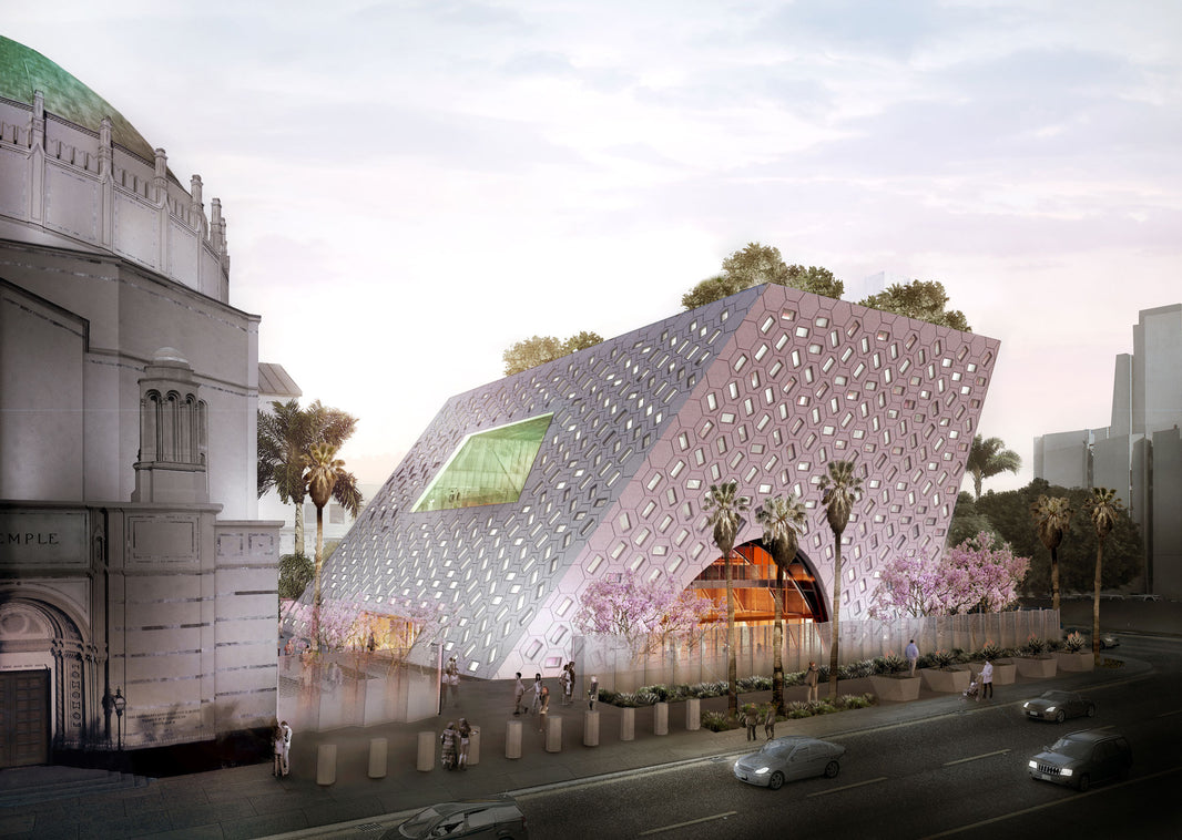 Construction Starts on the Audrey Irmas Pavilion in LA by OMA and Shohei Shigematsu