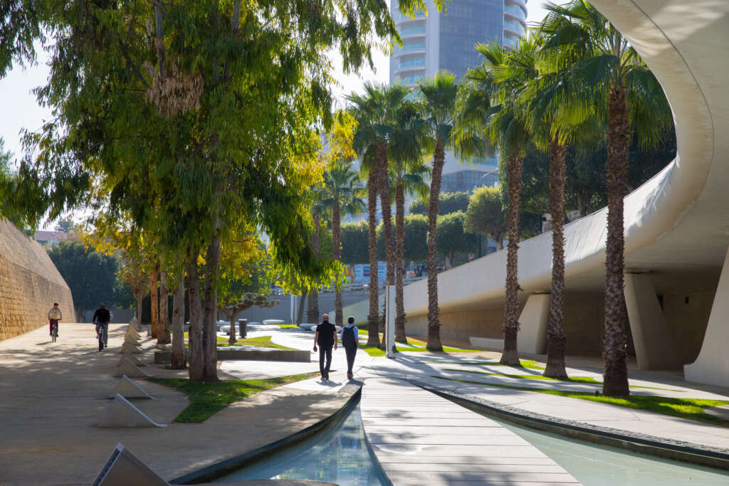 Zaha Hadid Architects complete new square in Cyprus nearby old Venetian defences