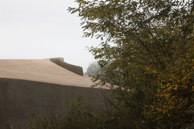 Water Treatment Facility in Basel is Nestled in the Forest