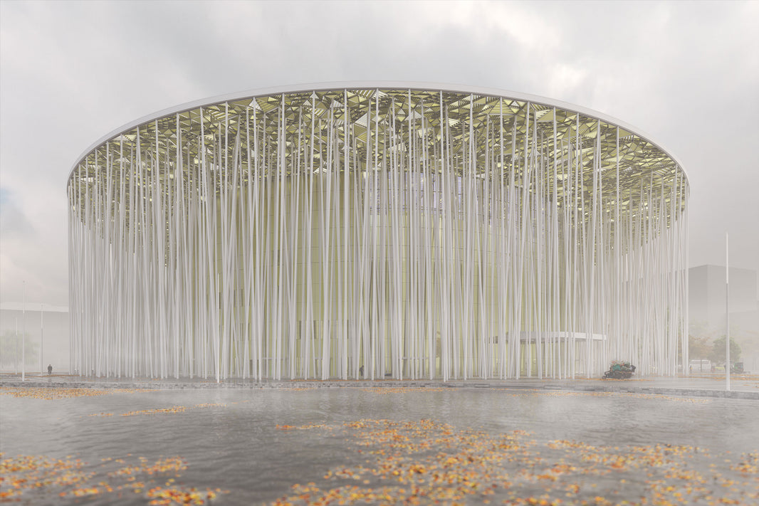 New Chinese Theatre is Inspired by a Bamboo Forest