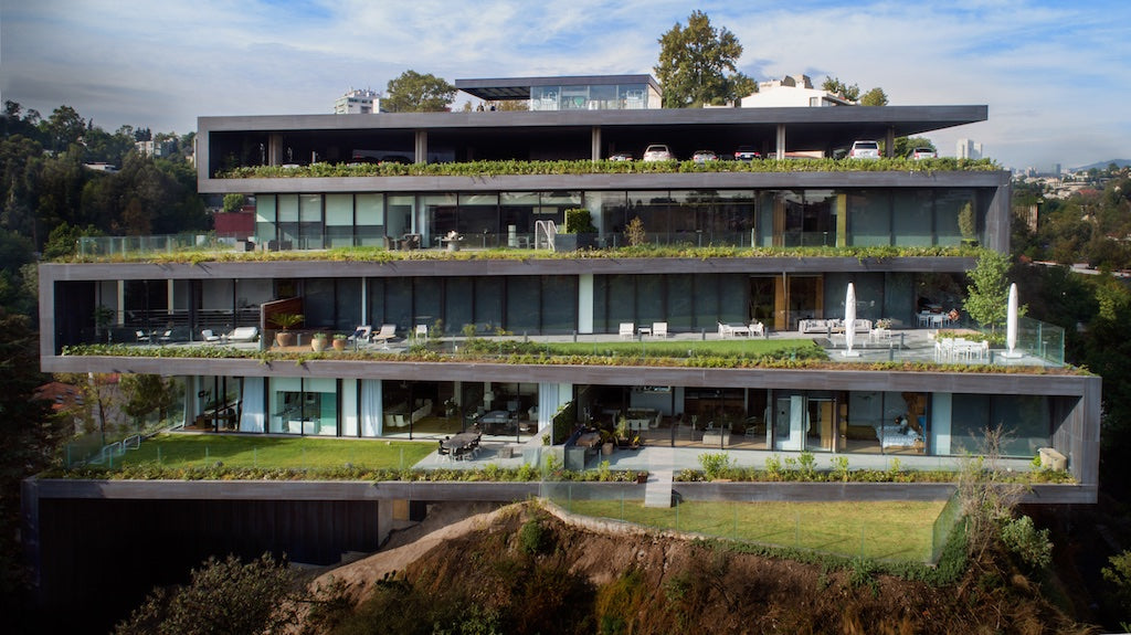 Luxury Residences In Mexico City Are Integrated Into Topography