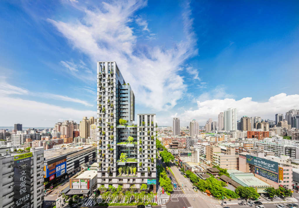 WOHA create vertical Sky Gardens in Taichung City