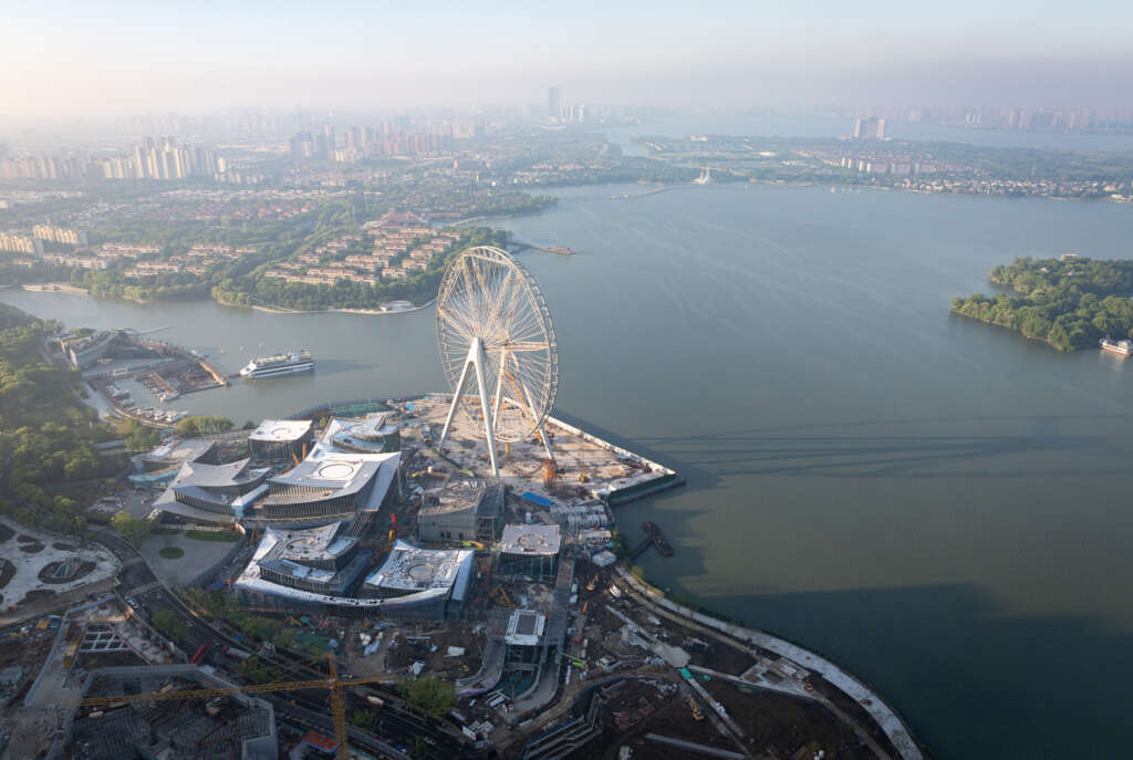 BIG Architects' Suzhou Museum of Contemporary Art celebrates topping out