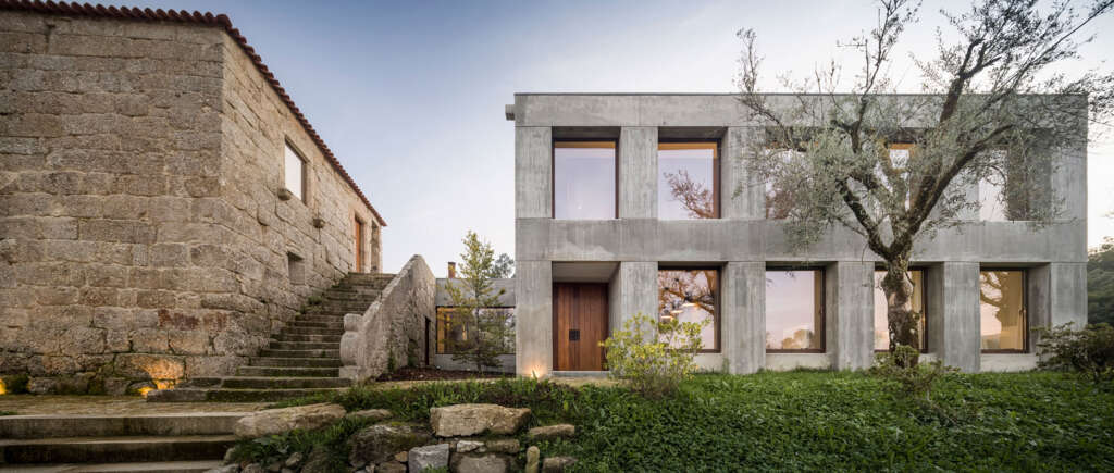 Germano de Castro Pinheiro design contemporary addition to 16th century Portuguese structure