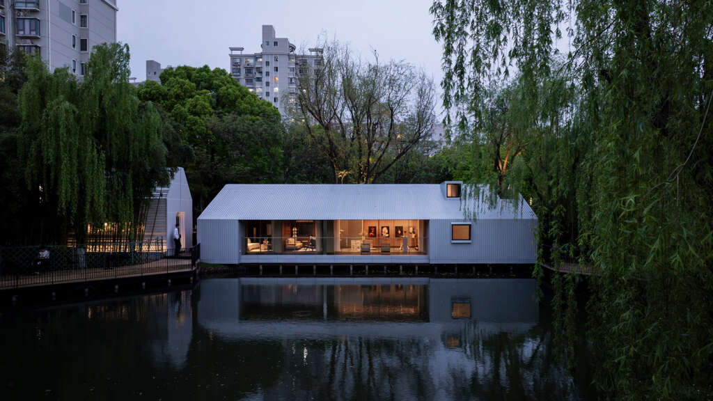 A Glimmer of Light in Enchanting Green - The Lake House–Life Experience Pavilion