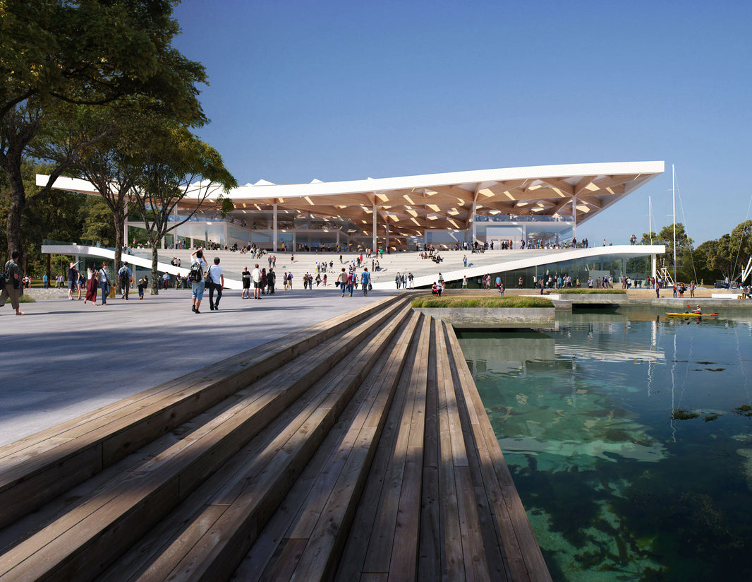 3XN Design New Cutting-Edge Fish Market in Sydney