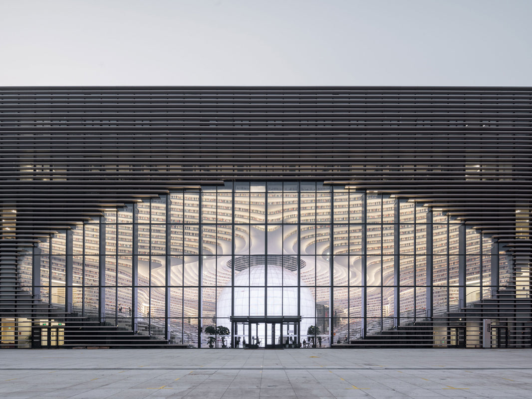 MVRDV Designs Futuristic Library in Tianjin, China