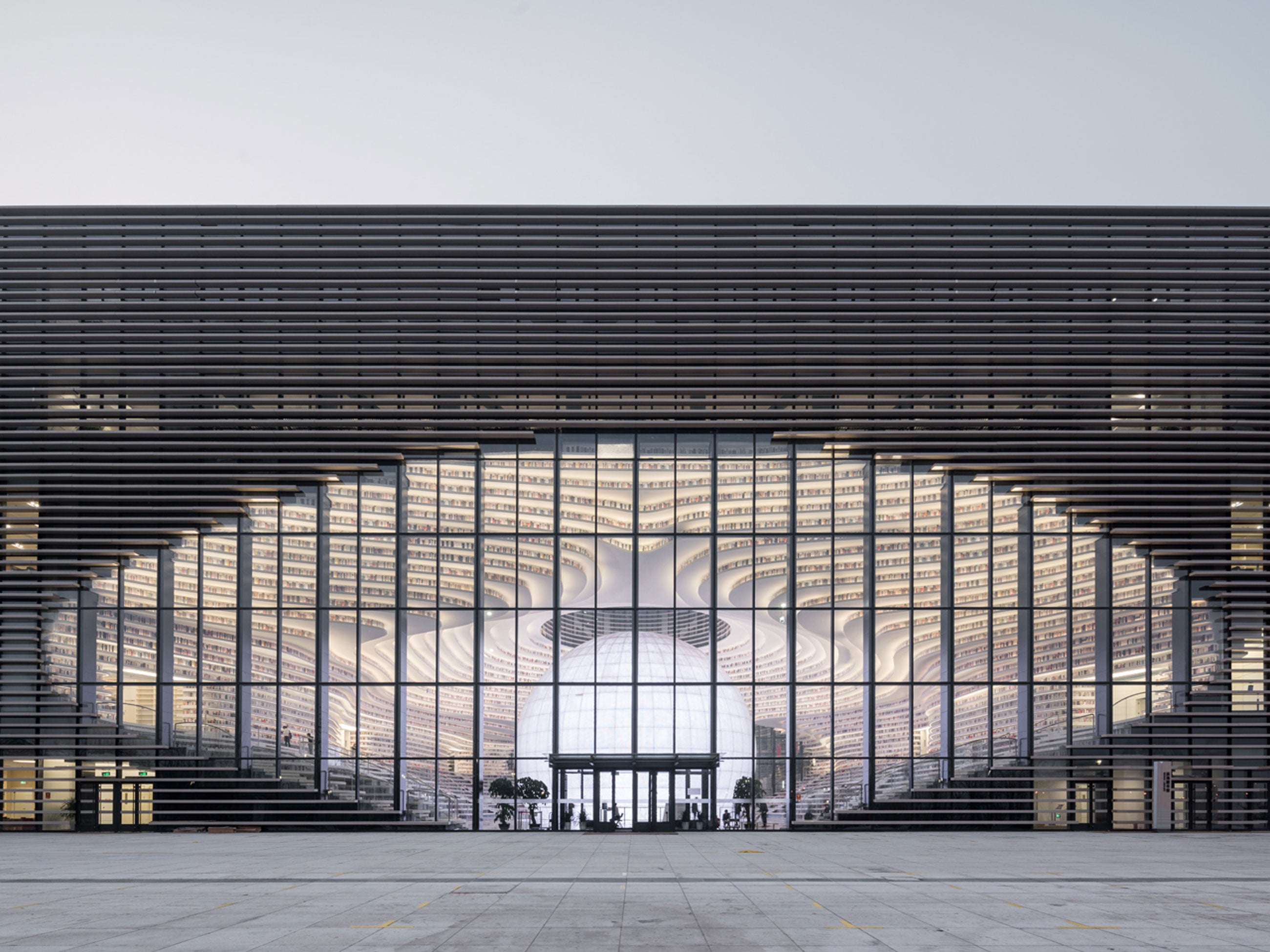 MVRDV Designs Futuristic Library in Tianjin, China