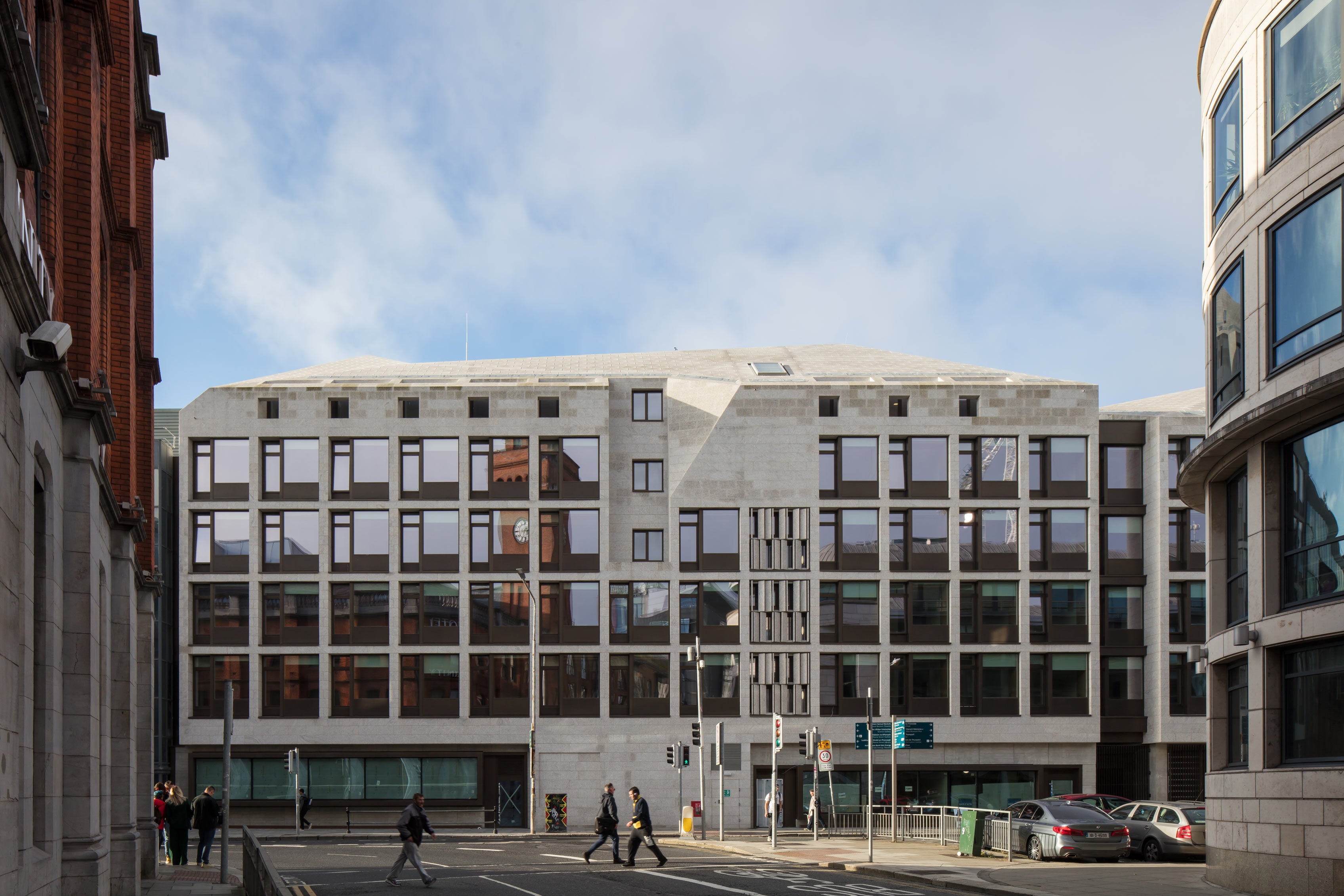 McCullough Mulvin Architects design student residences, sport and well-being facilities in a sensitive new addition to historic Trinity College campus