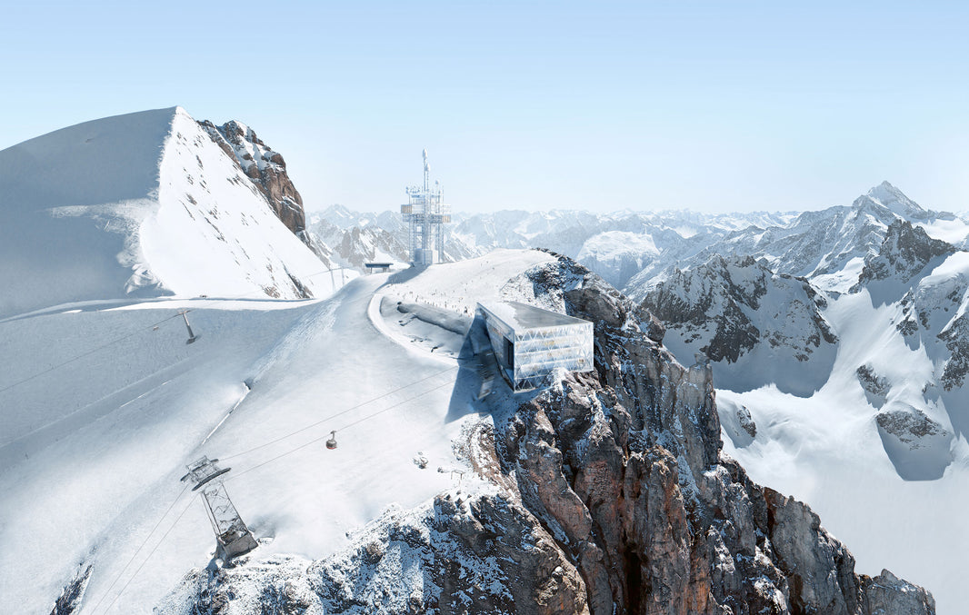 Herzog & de Meuron Design Mountaintop Destination in Switzerland