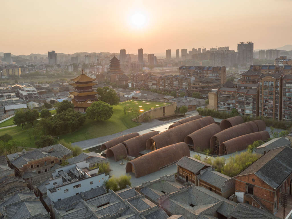 Studio Zhu-Pei complete impressive Imperial Kiln Museum in Jingdezhen