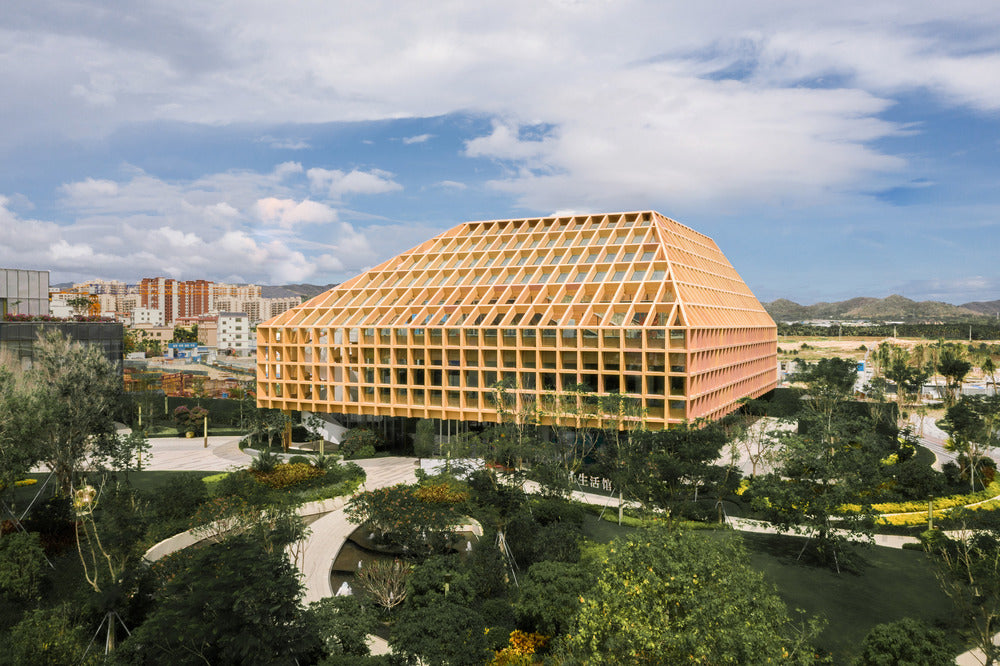 Sanya Farm is an exhibition center promoting a new “farm-to-table” experience