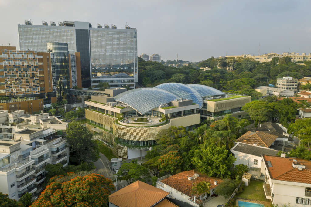 Safdie Architects design Albert Einstein Education And Research Center in São Paulo
