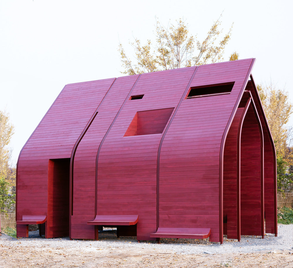 LIN Architecture design experimental wood pavilion in Zhenjiang