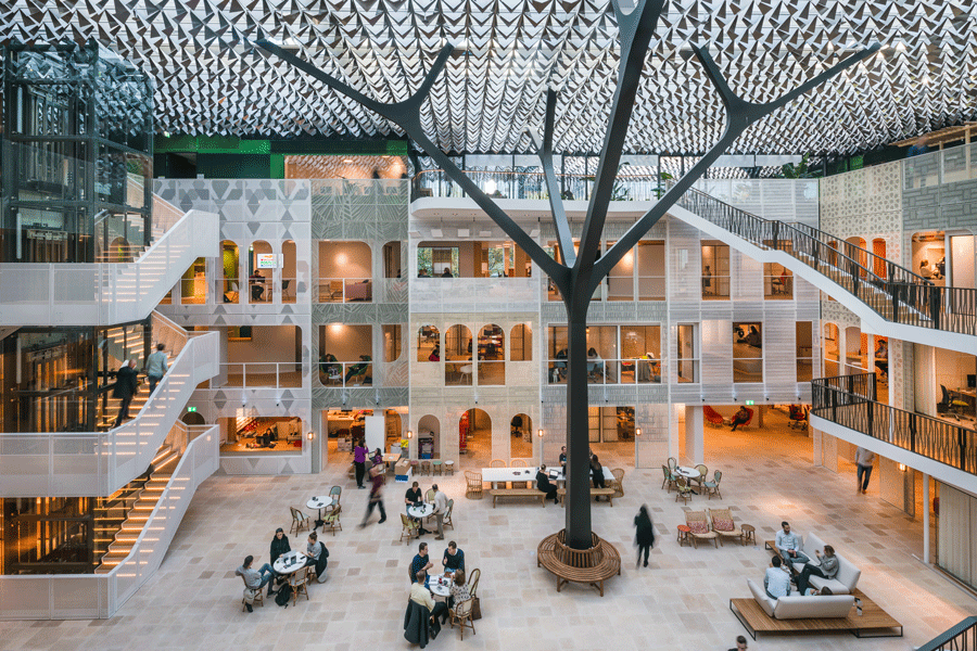 Benthem Crouwel Design Dutch Charity Lottery Building in Amsterdam