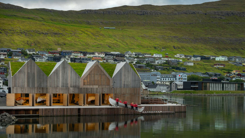 Henning Larsen design new home for Faroese rowing club in Klaksvík