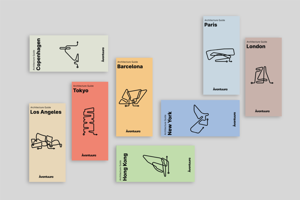 Introducing The Wandering Series: Architecture Guides by ÅVONTUURA
