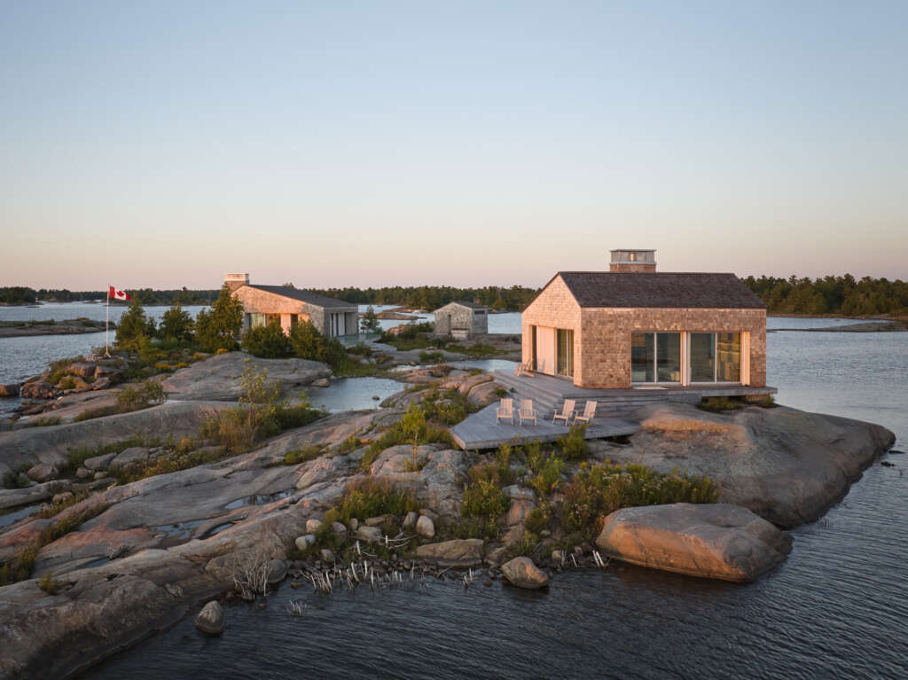 AkB design a secluded Canadian retreat for a kite surfer immersed in nature
