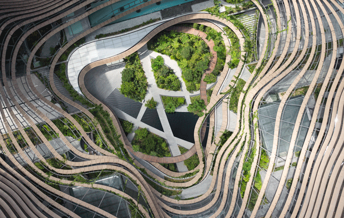 ingenhoven architects Design Marina One in Singapore