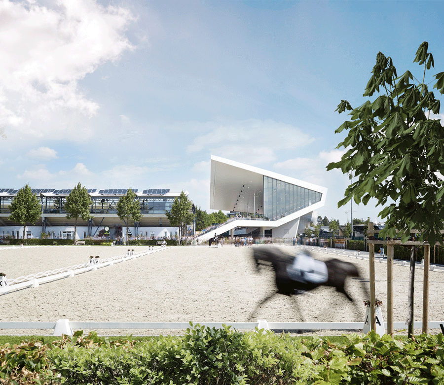 All Eyes On this Dressage Stadium in Aachen