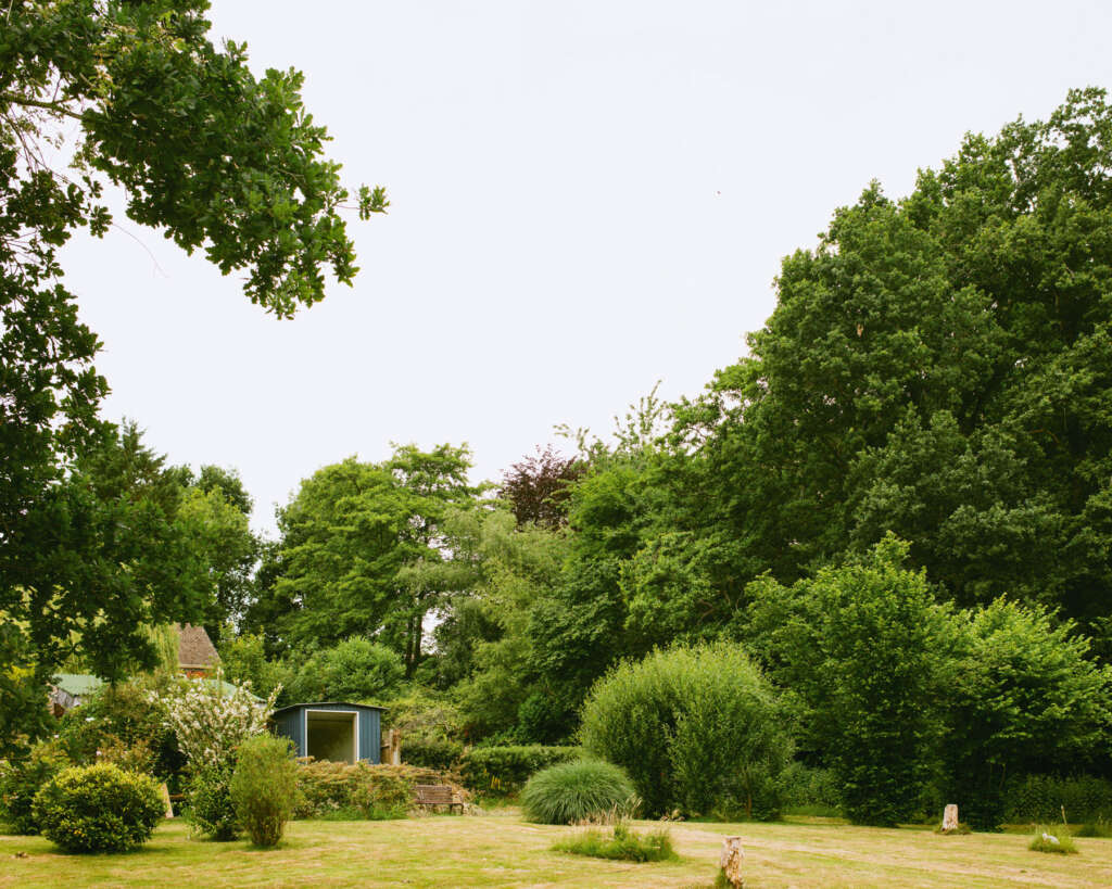 AOMD's Garden Studio is conceived as a small scale exploration into low-tech, locally sourced and material first design
