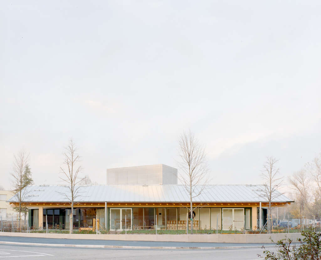 BDR Bureau completes timber preschool in Central Italy which fosters social interaction and spatial experience