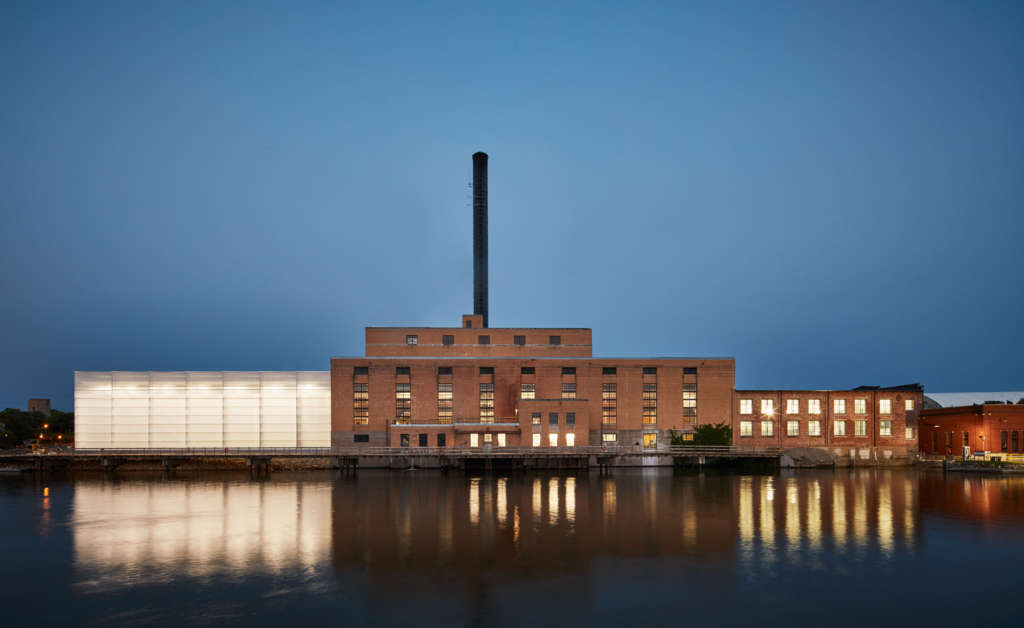Studio Gang reimagines a former coal-burning power plant as a student union center