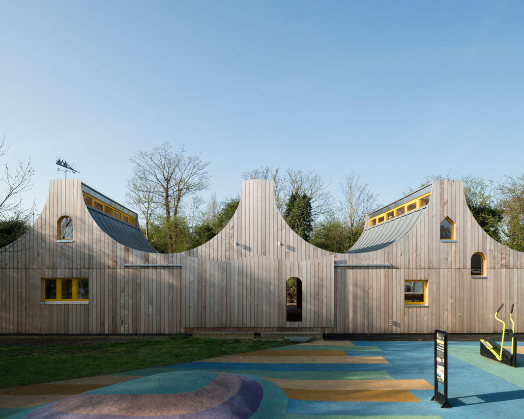 Studio Weave complete Belvue School that combines learning and nature together