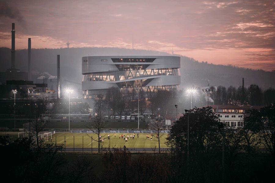 The Mercedes Benz Museum is a New Landmark for Stuttgart