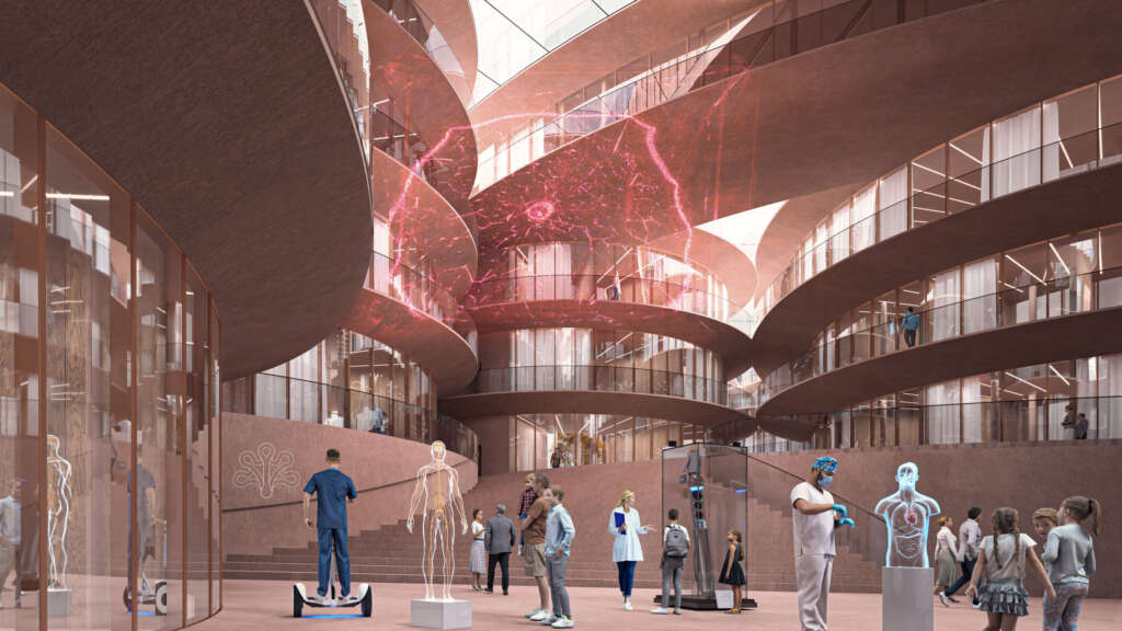 BIG designs new center for neuroscience and psychiatrics