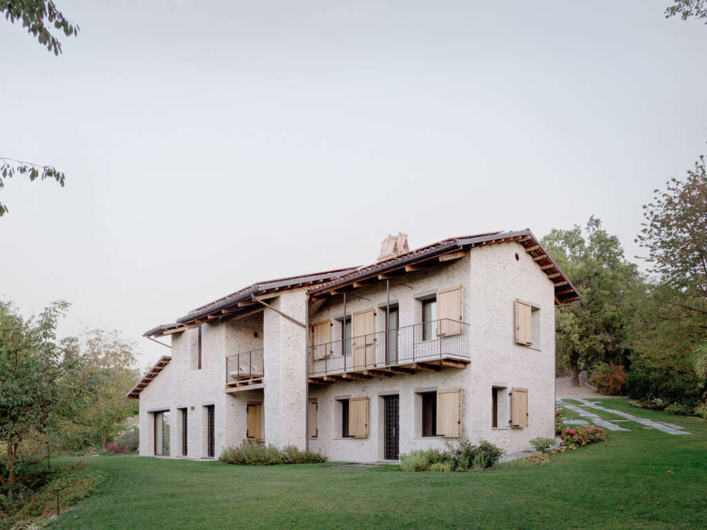 London practice Jonathan Tuckey Design restore 19th century farmstead in Northern Italy
