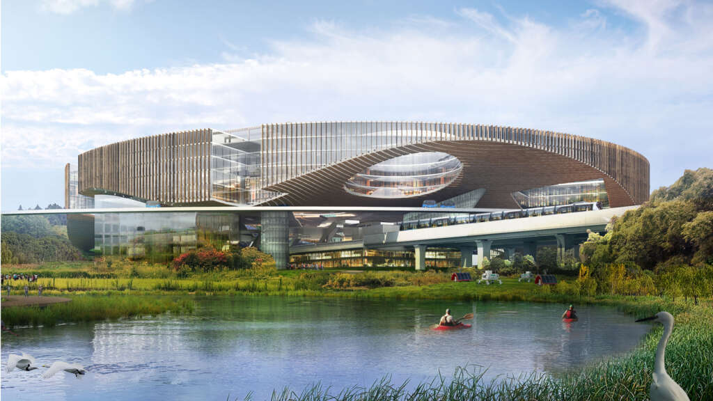 OMA selected as the winner of Chengdu's future Science and Technology City