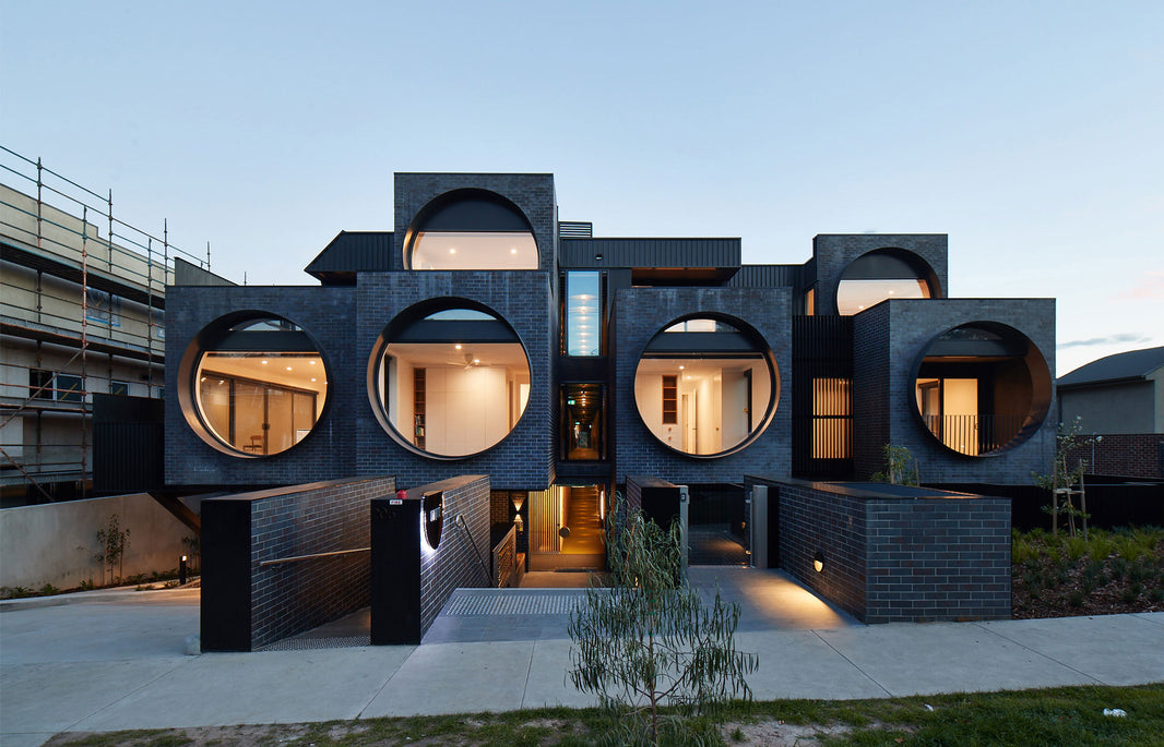 Step Inside These Circular Apartments in Melbourne