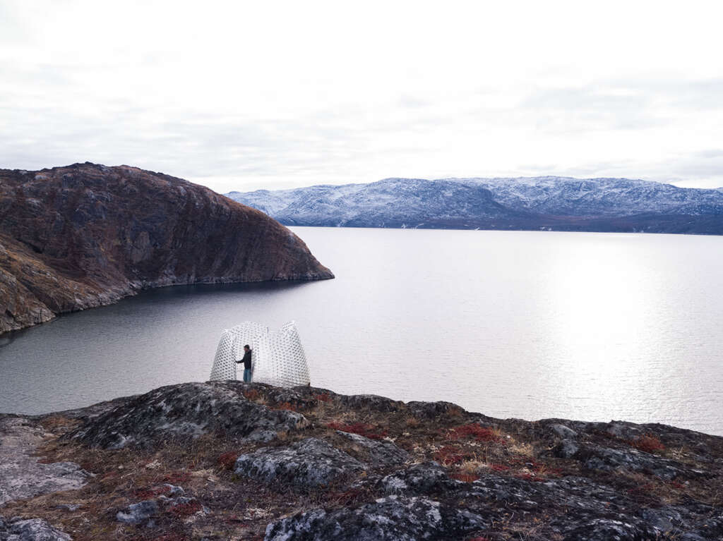 The Qaammat Fjeld Pavilion celebrates Inuit cultural heritage on a UNESCO site in Greenland