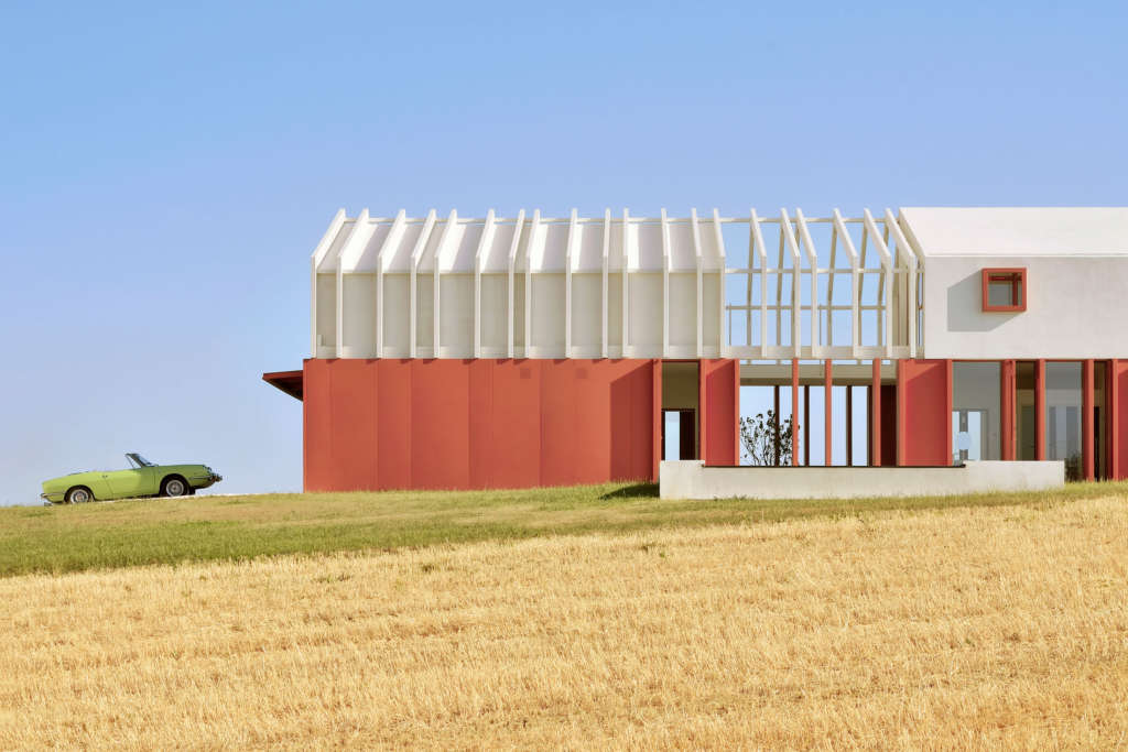 Casa di Confine is inspired by the traditional Italian rural home
