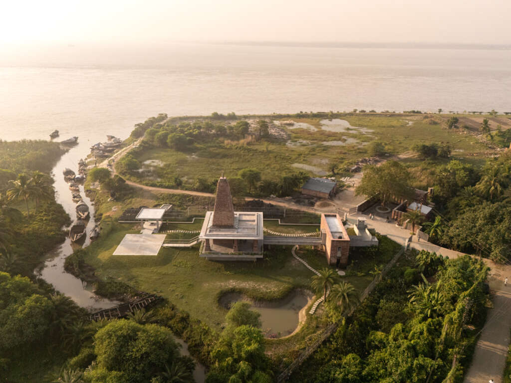 Abin Design Studio complete The Ganga Leheri Temple: A Community-Centered Spiritual Journey