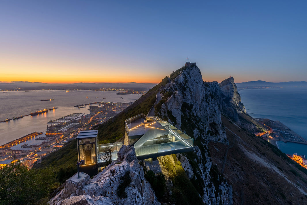 Walk Along this Glass Skywalk on the Rock of Gibraltar