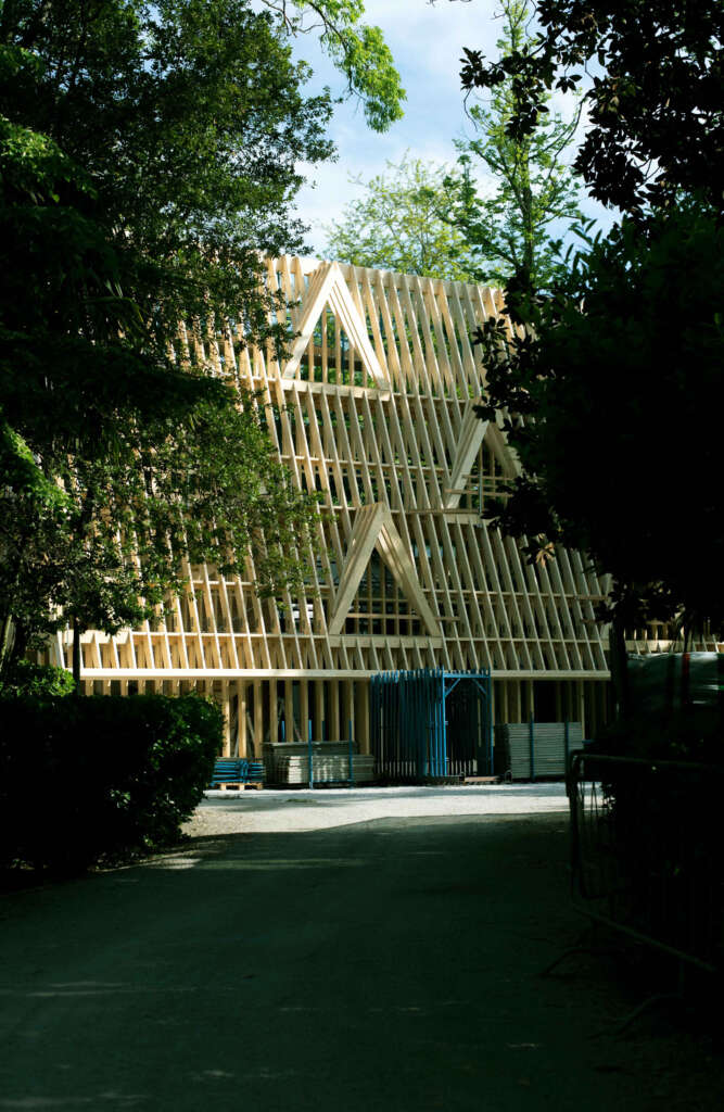 AMERICAN FRAMING presents the architecture of wood framing at the 17th International Architecture Exhibition of La Biennale di Venezia