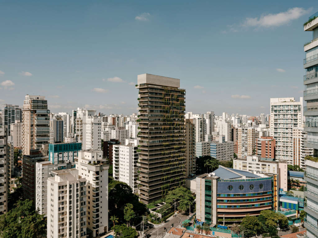 Studio Arthur Casas design lush residential building in São Paulo