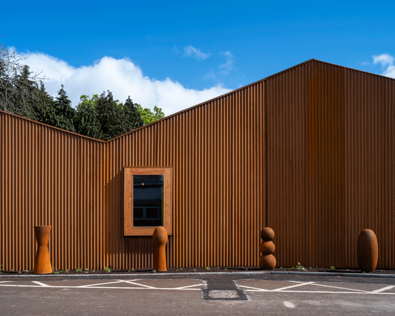Maggie's Centre in Cardiff is Inspired by Surrounding Mountains